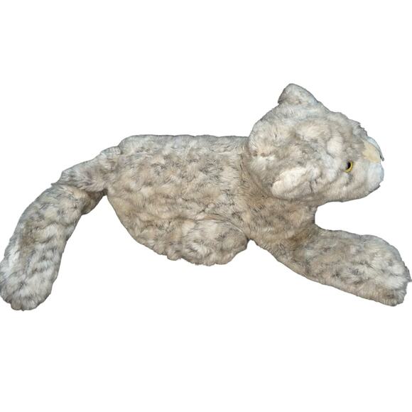 Dakin 1982 29" Plush Leopard Snowfoot Stuffed Animal Pillow Nursery USA Vintage - Picture 11 of 13